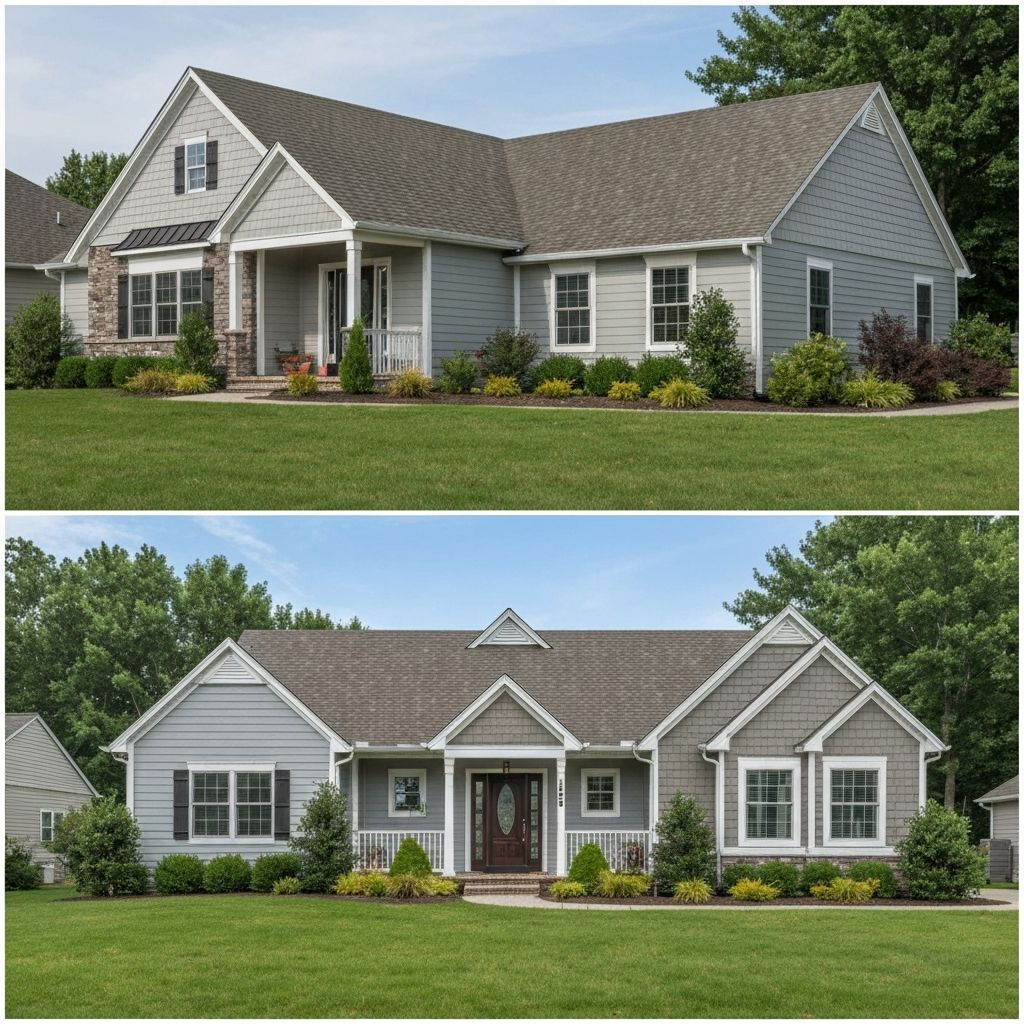 Complete home exterior renovation